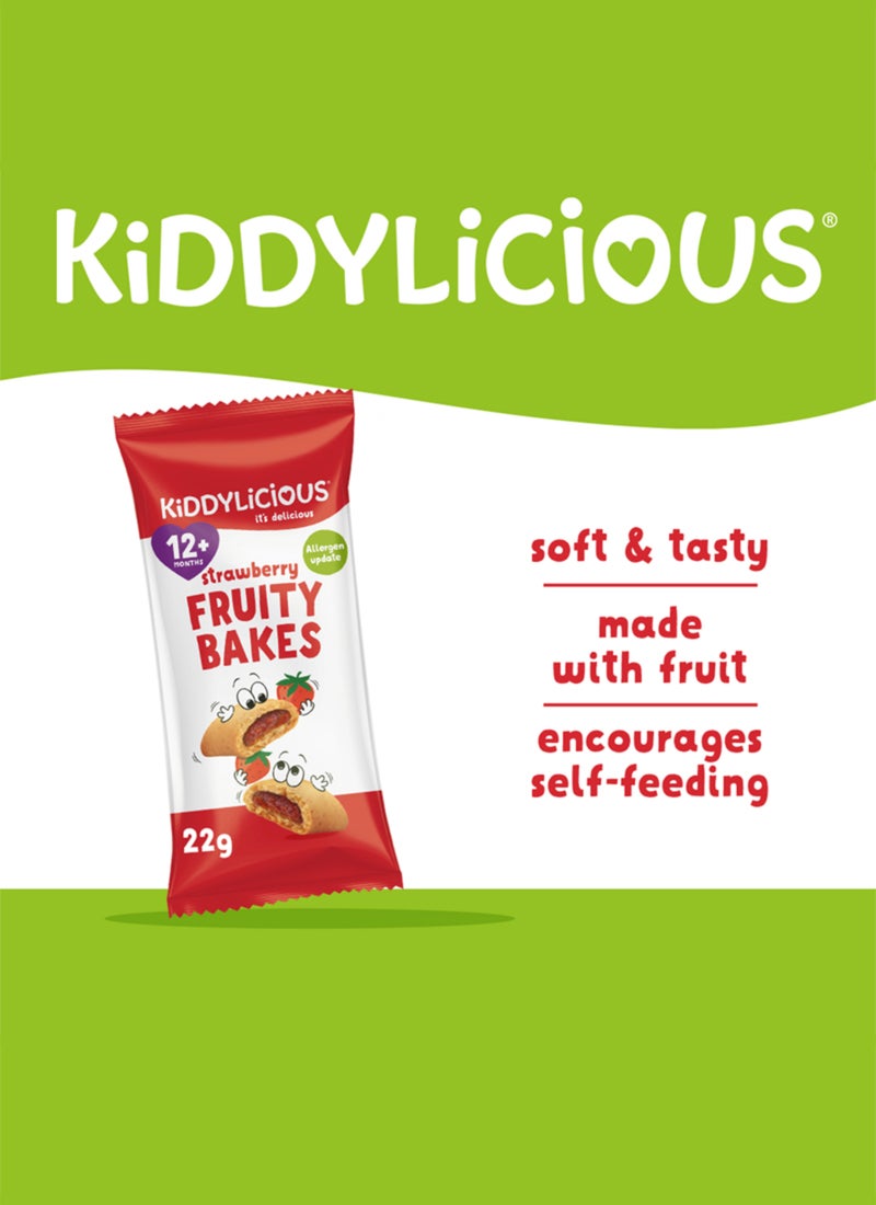 Kiddylicious Delicious Strawberry Fruity Baked Snack For Kids - Image 4